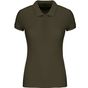 Kariban Polo piqué BIO manches courtes femme  mossy_green