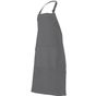 Velilla Tablier à bavette avec poche grey