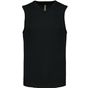 Kariban Pull col V sans manches black