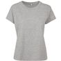 Build Your Brand Ladies Box Tee heather_grey