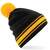 Beechfield Bonnet Stadium black/gold