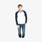 Promodoro Men´s Baseball-T Longsleeve