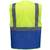 yoko Gilet haute visibilité top cool management hi_vis_yellow/royal_blue