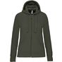 Kariban sweat-shirt zippé capuche femme dark_khaki