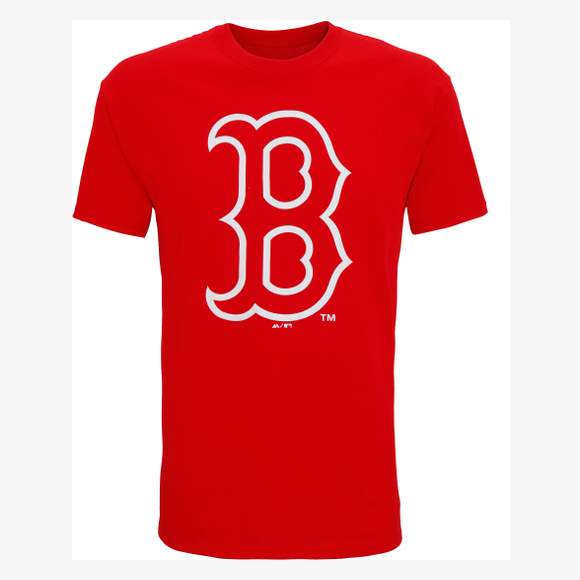 T-shirt logo Boston Red Sox Official American