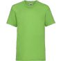 fruit of the loom Kids valueweight T lime