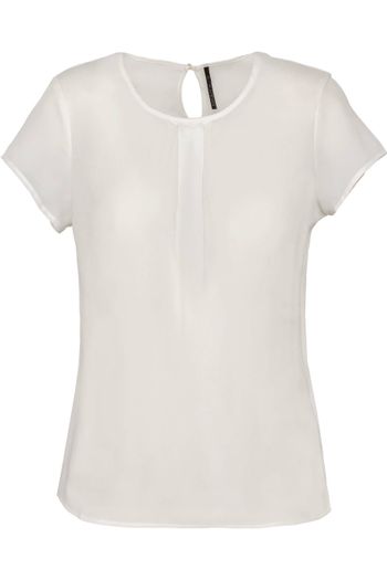 Image produit Blouse crêpe manches courtes femme