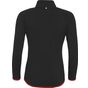 awdis just cool Girlie cool ½ zip sweatshirt jet_black/fire_red