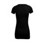 Promodoro Women´s Slim Fit V-Neck-T Long black