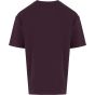 New Morning Studios Oversized jersey tee plum_purple