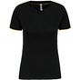 WK Designed To Work T-shirt Day To Day manches courtes femme black/yellow