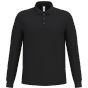 iDeal Basic Brand Polo piqué LSL homme 200  ideal_black