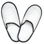 The One Towelling Slippers white/black