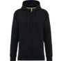 ProAct Veste zippée à capuche unisexe black