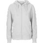 Neutral Ladies Zip Hoodie ash_grey
