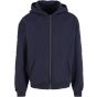 New Morning Studios Oversized zip hoody navy