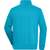 James&Nicholson Workwear Half Zip Sweat turquoise