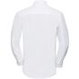 Russell Chemise Oxford cintrée manches longues homme white