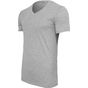 Build Your Brand Light T-Shirt V-Neck heather_grey