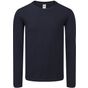 fruit of the loom Iconic 150 Classic Long Sleeve T bleu_fonce