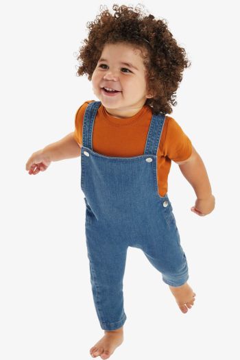 Image produit Baby rocks denim dungarees
