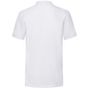 fruit of the loom 65/35 Heavy Piqué Polo white