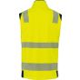 WK Designed To Work Veste softshell de sécurité recyclée avec manches détachables unisexe hi_viz_yellow/navy