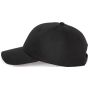 K-up Casquette en coton et polyester recyclés K-loop tracking - 6 panneaux black