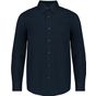 Kariban Chemise popeline manches longues enfant navy