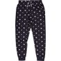 SF Clothing Unisex cuffed lounge pants navy/white_stars