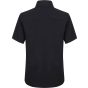 Henbury Men's wicking, anti-bac, quick dry s/s shirt black