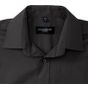 Russell Chemise en Popeline 100% Coton classique manches longues homme black
