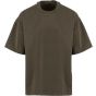 New Morning Studios Heavy jersey oversized tee olive