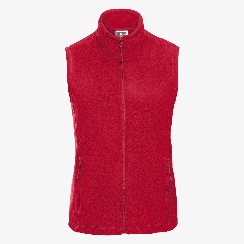 Ladies Gilet Outdoor Fleece Russell