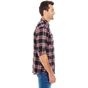 Burnside Woven Plaid Flannel Shirt red_check