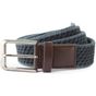 Asquith & Fox Ceinture homme effet délavé vintage en toile navy