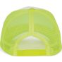 K-up Casquette trucker - 5 Panneaux white/fluorescent_yellow