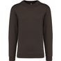 Kariban Sweat-shirt col rond  chocolate
