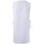 Velilla Tablier chasuble réversible white