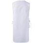 Velilla Tablier chasuble réversible white