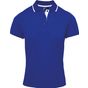 Premier Polo Coolchecker® contrasté pour femme royal/white