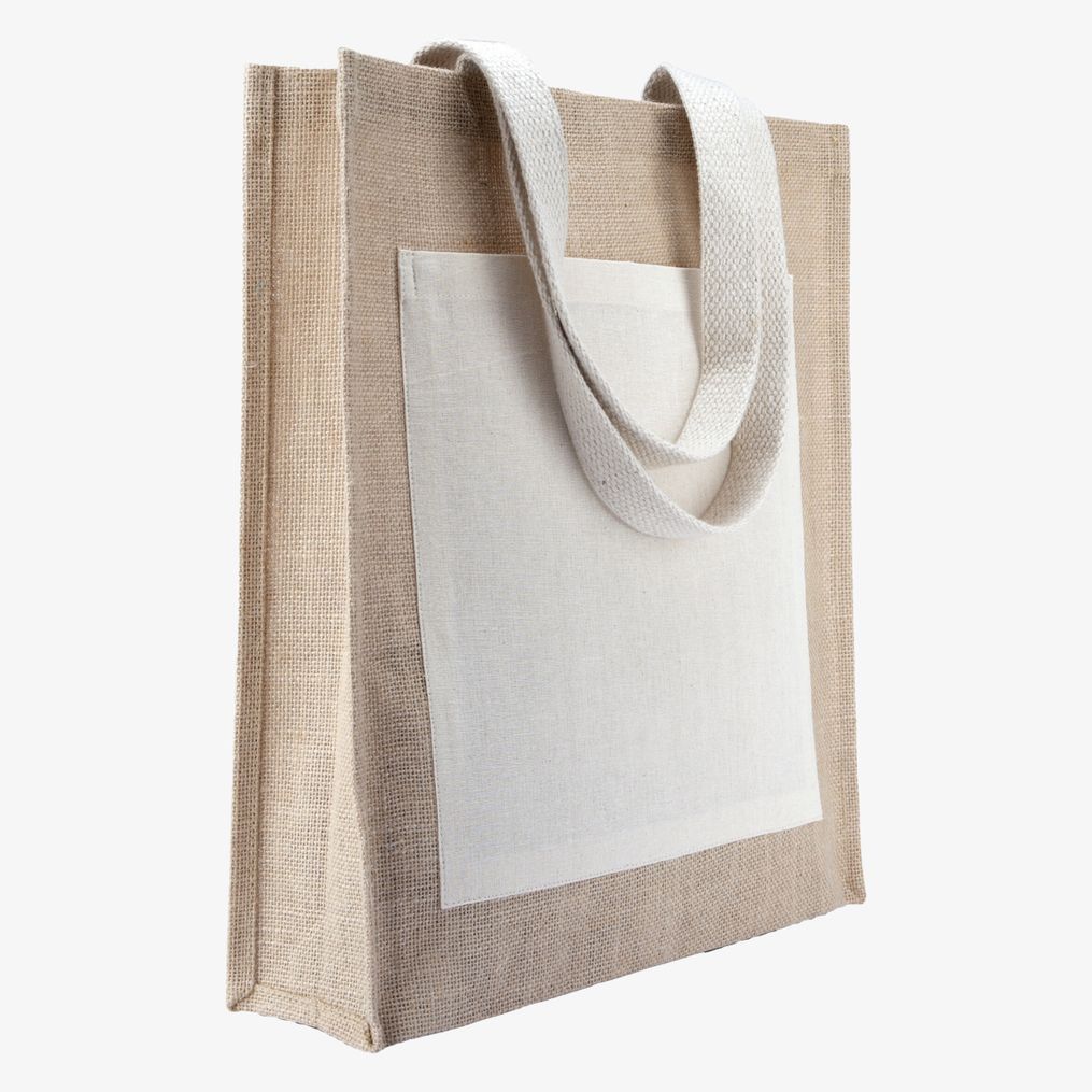 Sac shopping toile de jute kimood