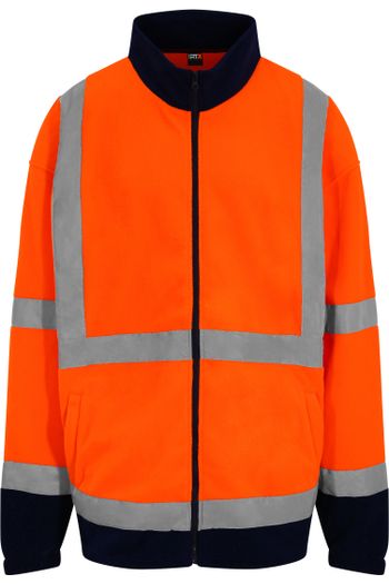 Image produit Polaire zippée à visibilité renforcée