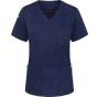 karlowsky Short-sleeve ladies' slip-on tunic essential navy