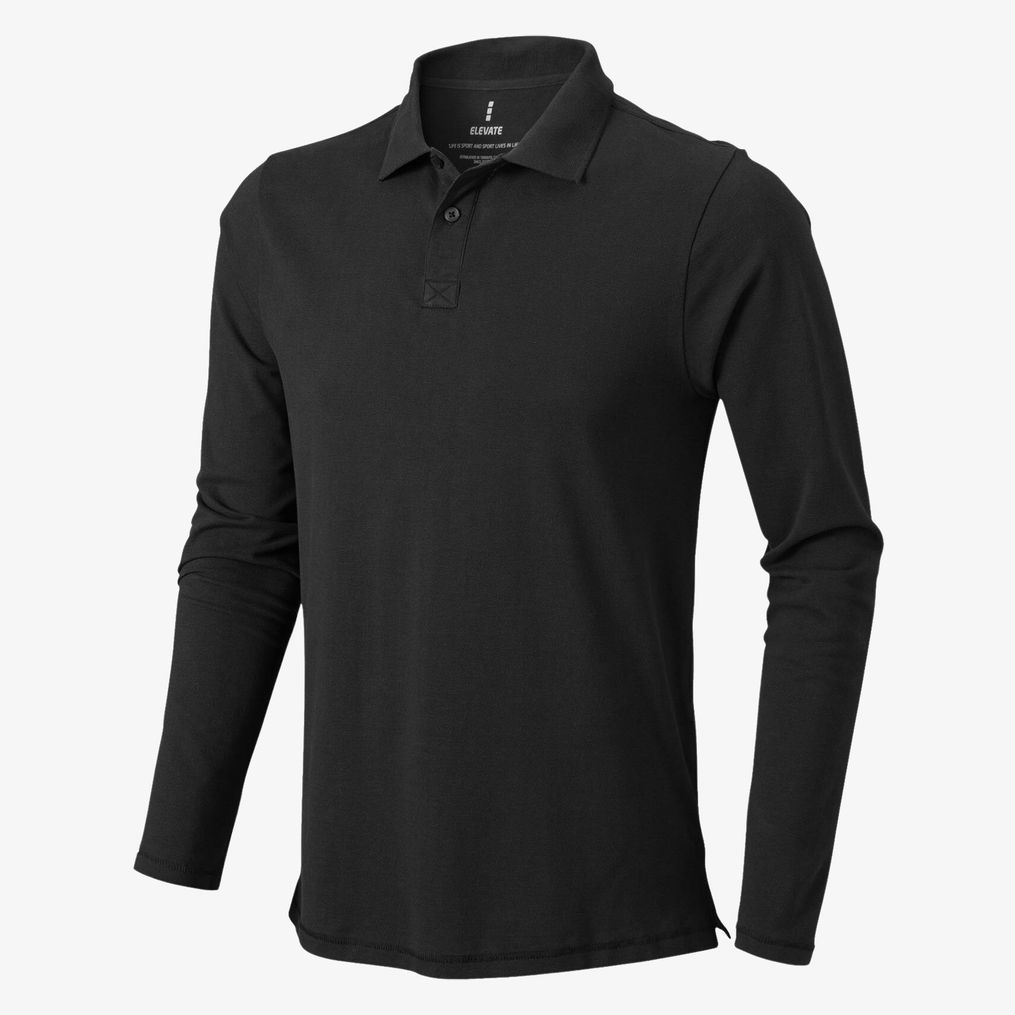 Polo manches longues pour hommes Oakville Elevate