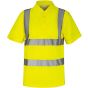 Korntex Hi-Vis basic polo shirt liverpool Signal yellow