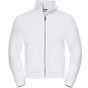 Russell Authentic Sweat zippé homme white