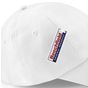 Beechfield Casquette en coton sergé épais profil bas white