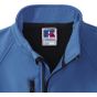 Russell Veste softshell homme azure blue