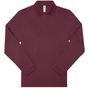 B&C Collection B&C My Polo 180 LSL burgundy